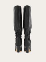 Ferragamo Knee boot with ruched detail - Image 3
